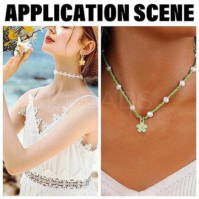 35Pcs 7 Colors Alloy Enamel Charms ENAM-YW0006-67-1