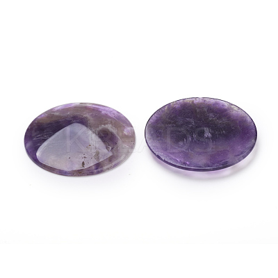 Natural Amethyst Cabochons G-L553-22B-1