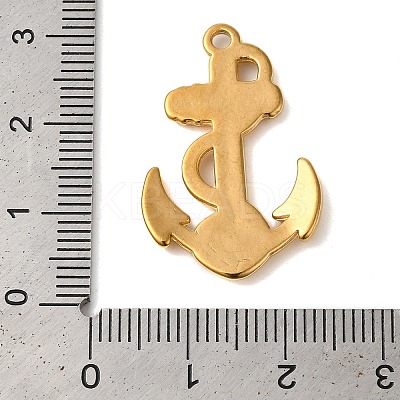 Ion Plating(IP) 304 Stainless Steel Pendants STAS-N103-64G-1