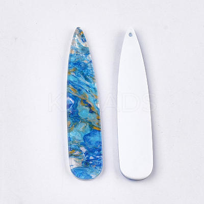 Cellulose Acetate(Resin) Big Pendants KY-T008-14K-1