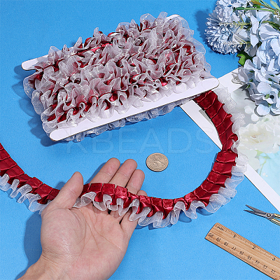 1Pc Polyester Ruffled Trimming DIY-ME0003-35A-1