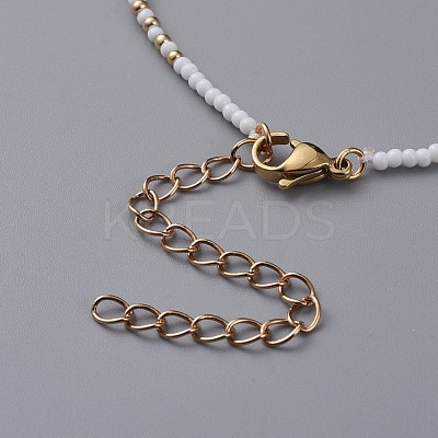 Seed Beaded Necklaces NJEW-JN02659-03-1
