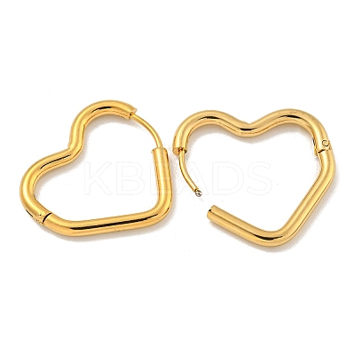 202 Stainless Steel Huggie Hoop Earrings EJEW-H003-07G-03-1