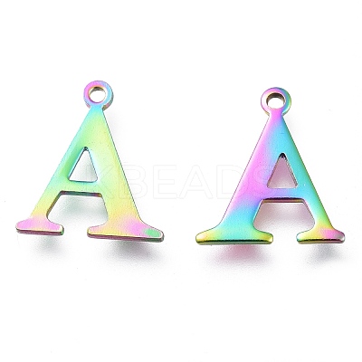 Ion Plating(IP) 304 Stainless Steel Charms STAS-H112-A-M-1