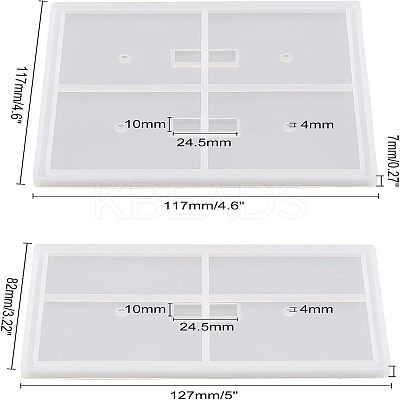 DIY Light Switch Cover Silicone Molds Kits DIY-OC0003-40-1