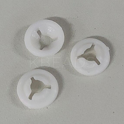 Triangle Velvet Craft Safety Screw Noses DOLL-PW0001-055-E01-1