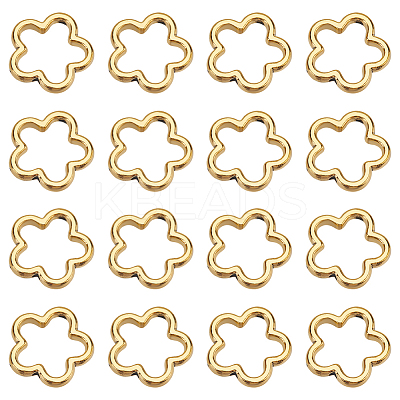 100Pcs Tibetan Style Alloy Bead Frames FIND-SC0011-52A-1