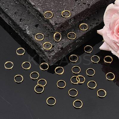 Iron Split Rings JRD10MM-01G-01-NF-1