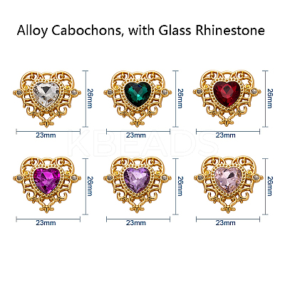 Alloy Cabochons PALLOY-CJ0001-94-1
