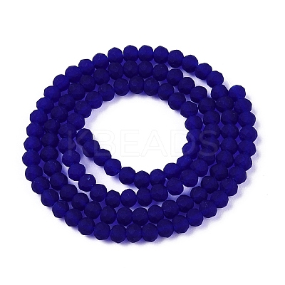 Transparent Glass Beads Strands EGLA-A044-T3mm-MD06-1