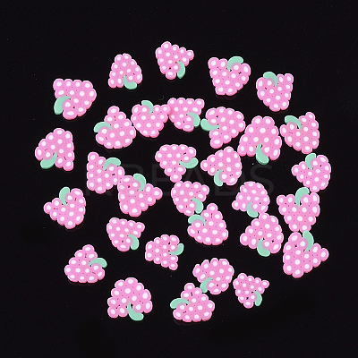 Handmade Polymer Clay Nail Art Decoration MRMJ-S018-001D-1
