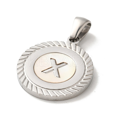 304 Stainless Steel Pendants STAS-I204-X-P-1