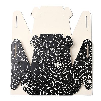 Halloween Theme Paper Cupcakes Boxes CON-I009-15B-1