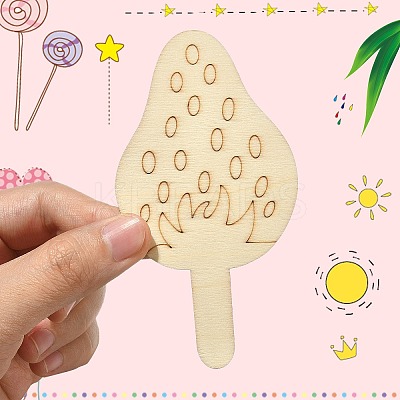 Unfinished Wood Ice Cream Cutouts WOOD-CJC0008-1