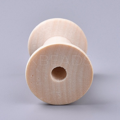 Wood Thread Bobbins ODIS-WH0005-18-1