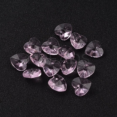 Romantic Valentines Ideas Glass Charms LS-X-G030V10mm-02-1
