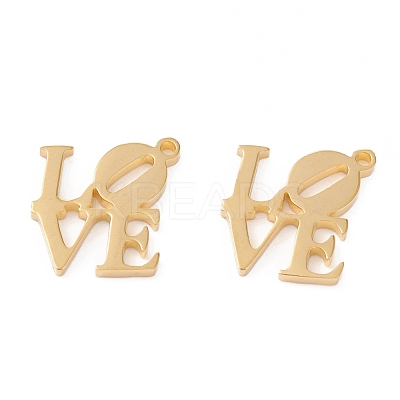 201 Stainless Steel Charms STAS-F231-049G-1