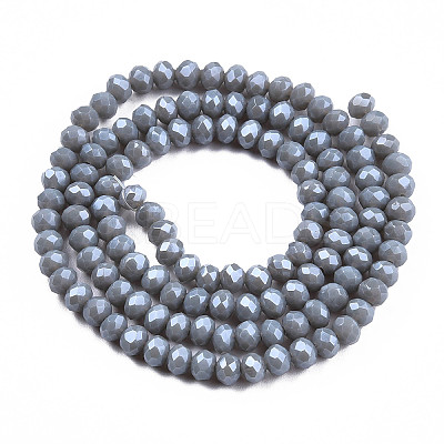 Electroplate Glass Beads Strands LS-EGLA-A034-P4mm-A16-1