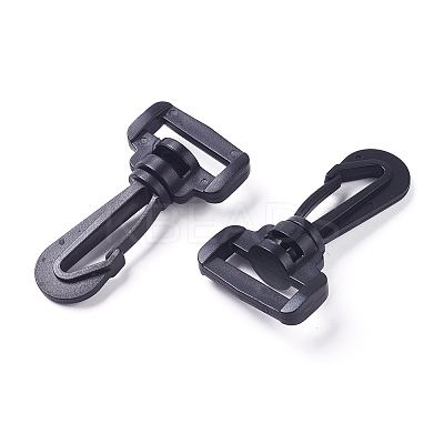 Plastic Swivel Lobster Claw Clasps KY-WH0020-23B-1