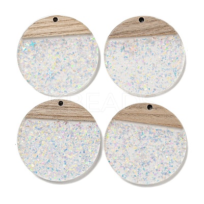Wooden Pendants FIND-B042-19B-1