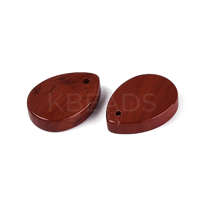 Natural Red Jasper Pendants G-Q606-68D-1