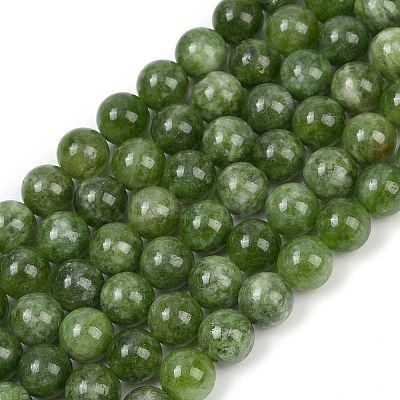 Dyed Natural Malaysia Jade Beads Strands G-G021-02C-13-1