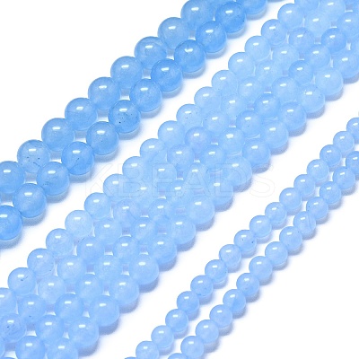 Natural Malaysia Jade Beads Strands G-L645-C01-6mm-21-1