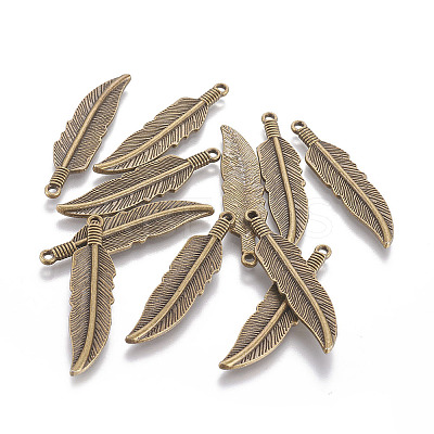 Tibetan Style Alloy Charms LS-TIBEP-16624-AB-NR-1