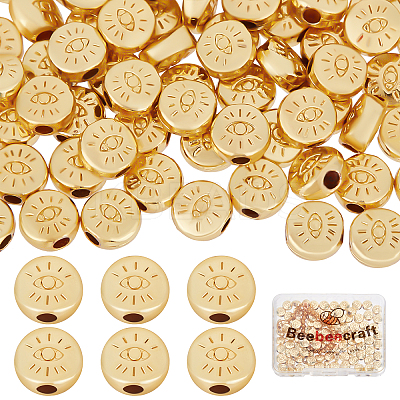 100Pcs Alloy Beads FIND-BBC0001-31-1