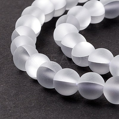 Synthetic Moonstone Beads Strands G-E573-01A-16-1