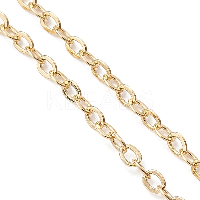 2MM Brass Cable Chain Slider Bracelet Making AJEW-JB01560-1