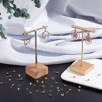 80Pcs 304 Stainless Steel Ball Stud Earring Post DIY-CN0002-05-1