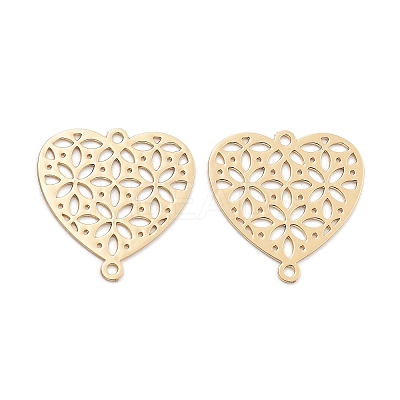 Long-Lasting Plated Brass Links Connector Charms KK-K336-46B-KCG-1