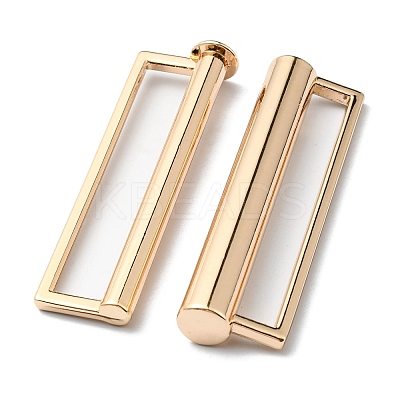 Alloy Belt Strap Buckles PALLOY-F301-01KCG-1