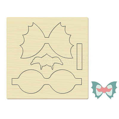 Wood Cutting Dies DIY-WH0178-061-1