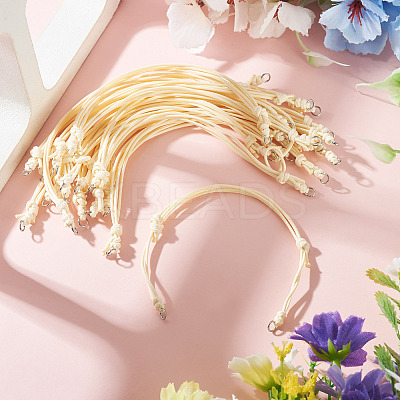 20Pcs Waxed Polyester Cord Bracelet Making AJEW-TAC00087-1
