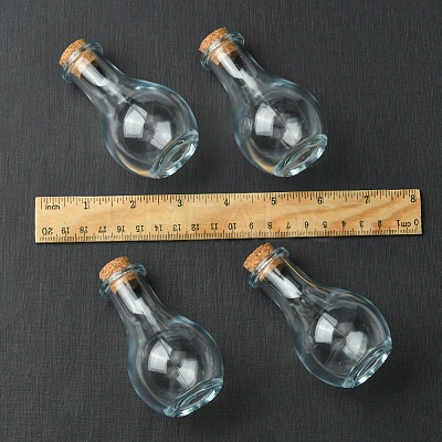 Luminous Acrylic Beads Wish Bottle DIY Making Kits DIY-FS0007-58-1
