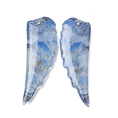 Luminous Transparent Epoxy Resin Pendants RE-CBAE738-03A-1