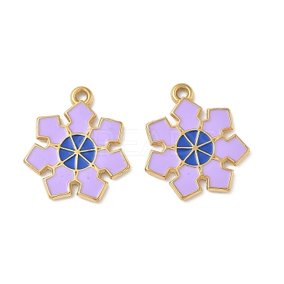 304 Stainless Steel Enamel Pendants STAS-L300-012G-44-1