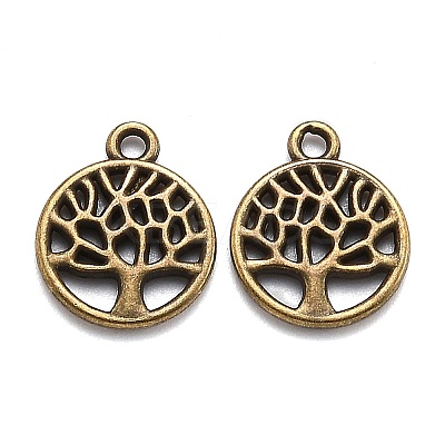 Tibetan Style Alloy Pendants LS-TIBEP-T009-25AB-NR-1