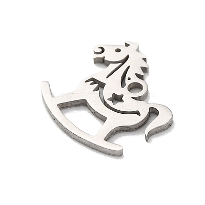 Anti-Tarnish 201 Stainless Steel Charms LS-STAS-Q015-12P-1