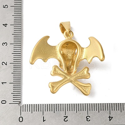 PVD Vacuum Plating 304 Stainless Steel Pendants STAS-B069-46G-04-1