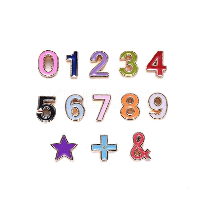Alloy Enamel Beads ENAM-R055-03-RS-1