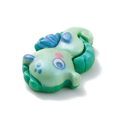 Ocean Theme Opaque Resin Sea Animal Cabochons LS-RESI-D071-01D-1