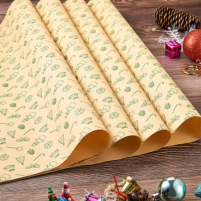 Flower Gift Wrapping Paper DIY-TAC0020-52A-1