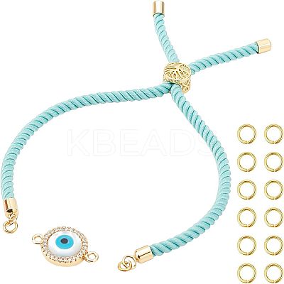 DIY Evil Eye Bracelet Making Kits DIY-NB0006-80-1