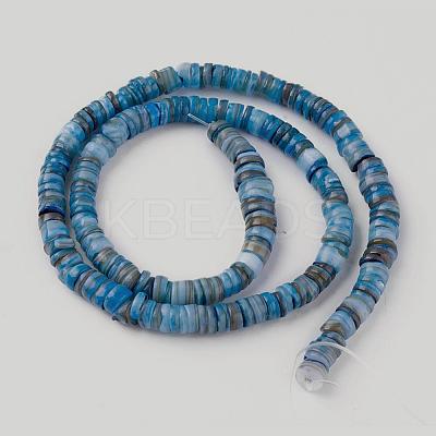 Shell Beads Strands X-SSHEL-E571-49B-1