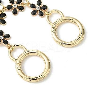 Zinc Alloy Spring Gate Rings Bag Extension Chains AJEW-BA00142-04-1