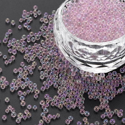 DIY Nail Art Decoration Mini Glass Beads MRMJ-N028-001A-B20-1