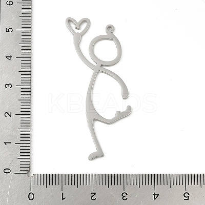 304 Stainless Steel Pendants LS-STAS-G355-16P-1
